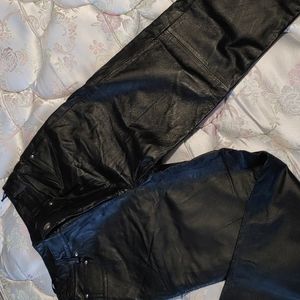 Vintage leather pants